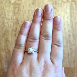 7/8 Karat Celebration Fire Diamond and White Gold